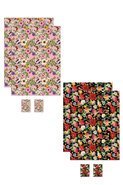 FLORAL FEVER Wrapping Paper & Card Set