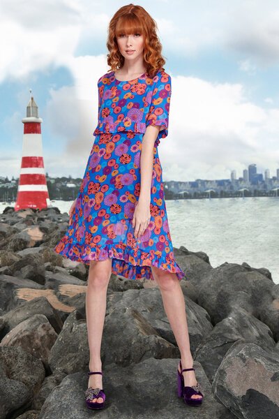 TAKE THE PLUNGE Dress-curate-Trelise Cooper