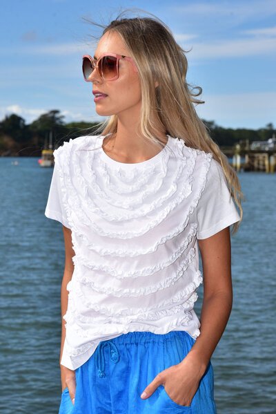 RUFFLE IT UP Top-curate-Trelise Cooper