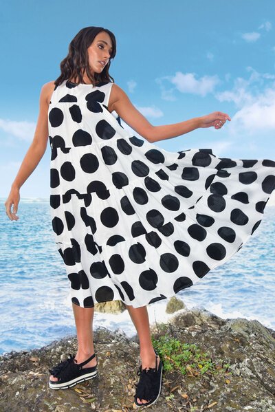 DON'T STOP THE SPOTS Dress-curate-Trelise Cooper