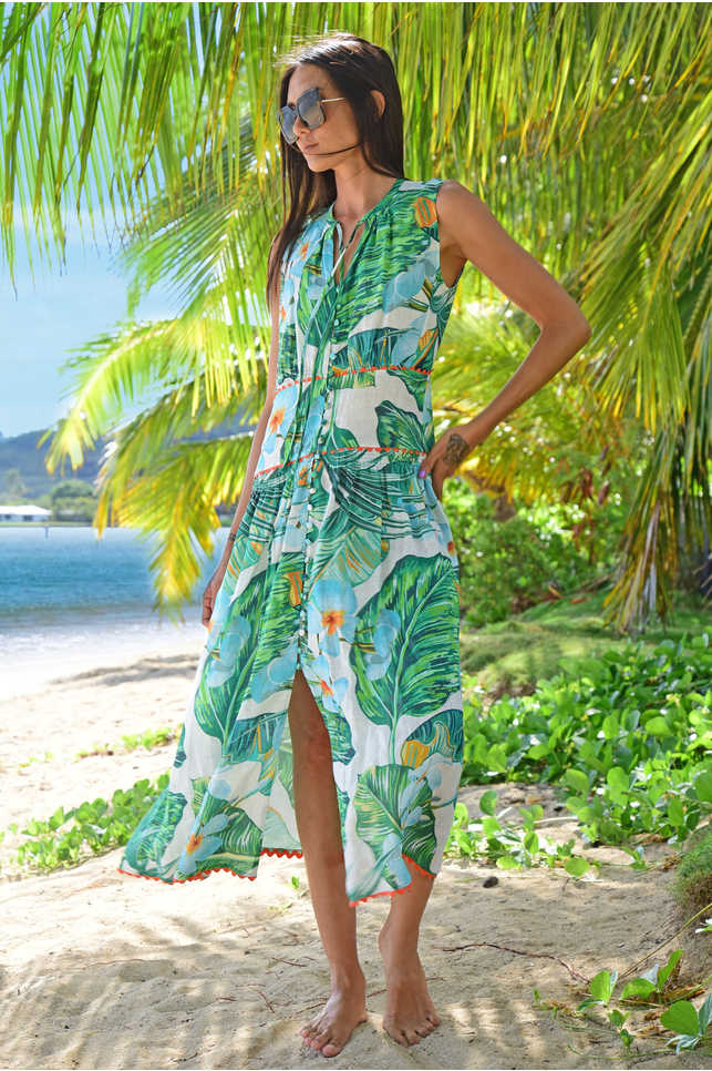 YOU HAD ME AT ALOHA Dress - Cooper : Trelise Cooper Online - LEAF BY ...